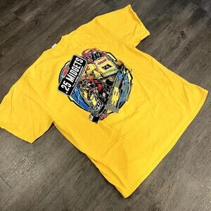 Vintage Style Midget Racing Black Motorsports Graphic Tee Streetwear Size 2XL